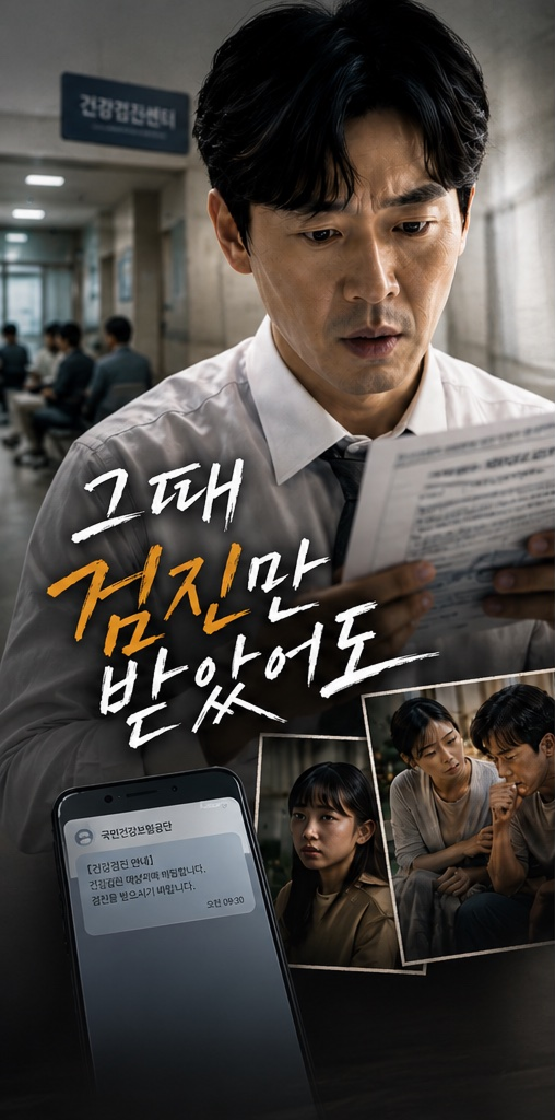 건강검진의 중요성을 이야기하는 숏폼 드라마 포스터
